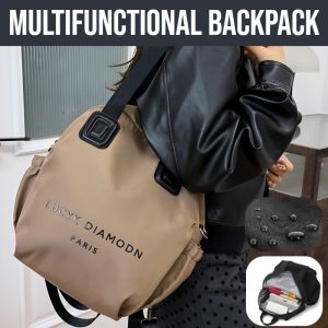 Fashionable And Simple Multifunctional Backpack Waterproof Large Capacity Casual Backpack Large Capacity Canvass Backpack