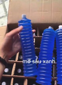 Mỡ sâu xanh chịu nhiệt kháng nước từ dầu gốc lithium mỡ đa dụng bám dính 350gMỡ bò bôi trơn chịu nhiệt chai màu xanh.