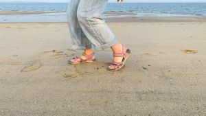 GRITION Dark Grey Women Hiking Sandals Sport Sandals Summer Open Toe Athletic Shoes Waterproof Lightweight For Travelling Outdoor Trekking Beach Shoe