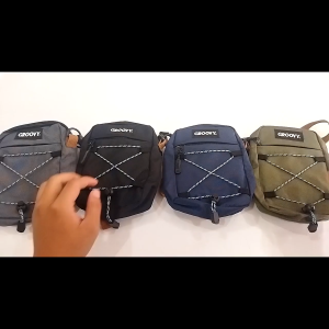 Tas Selempang Kecil Pria Slingbag Bahu Cowok Premium Cordura Kuat Awet AKZ 761