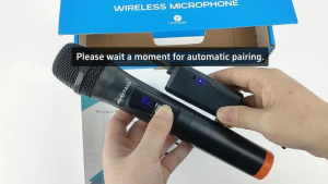 Wireless na mikropono Portable na lumulutang na mic Wireless Microphone Receiver Sending battery