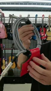 IRIN | IRIN Guitar Audio Cables 3M Noise Reduction Line Connection Line 6.35mm Braided Shielded Cable Bass Electric Guitar Accessories