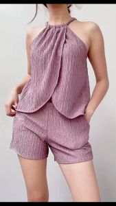 NF KISSES OVERLAP TERNO | BARK CREPE FABRIC