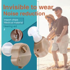 Mua 1 cái giao 1 cái . Bên Trong Vô Hình Trợ Thính Kỹ Thuật Số Nghe Bộ Tai Nghe Nhét Tai Âm Thanh Giọng Nói Bộ Khuếch Đại Âm Thanh Có Thể Điều Chỉnh dành cho gia Trưởng Lão Trợ chăm sóc