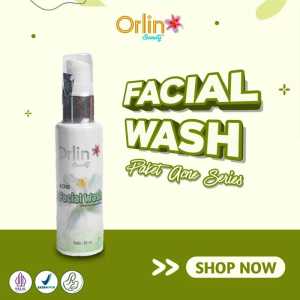 facial wash Acne Orlin beauty