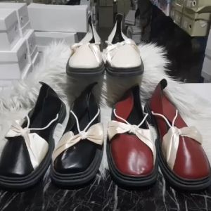Sepatu Wanita Mary Jane Import Flat Korean Shoes BISA COD 27110
