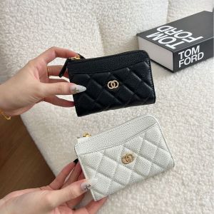 MEIFEI | Ví Ngắn Đẹp Nhỏ Gọn Có Zip Ví Tiền Ví Đựng Thẻ Da Bò