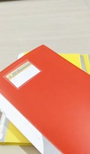 Clear holder f4/folio 60 lembar Jenia/Media Kita-1 pcs