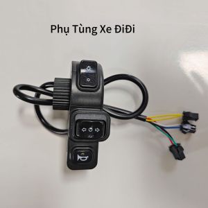 Cụm công tắc đèn pha/còi /xi nhan 3 trong 1 cho xe đạp điệnphụ tùng phụ kiện xe điện xe máy điện