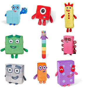 New Digital Number Block Dolls Numberblocks Childrens Math Educational Animated Plush Toys