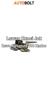 Lawan Kunci Jok Honda Revo Absolute 110 Karbu Karburator Dudukan Dalam Kupu-Kupu Engsel Catch Comp Seat