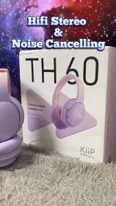 KiiP Wireless TH60 Headphone Bluetooth Wireless Headset Earphone gradien yang cantik V5.3