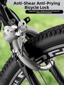 Anti-theft Bike Lock for Mountain and Road Bikes