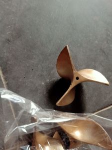 kipas kapal mini balap aluminium kapal mini 7 cm