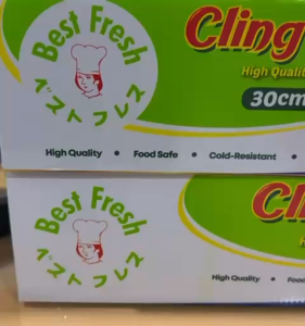 Plastik Wrap Makanan Wrapping Film Bungkus Makan 30cm / 12 inch / 45cm / 18 inch BEST FRESH CHEFFY