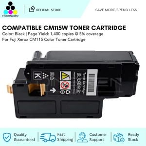 ETQ Compatible Fuji Xerox DocuPrint CM115w Black Toner Cartridge