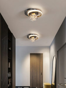 Modern Minimalist Embedded Ceiling Light Hallway Passage Lamp Indoor Entrance Balcony Light Iron Material LED Lamp for Living Room Study Restaurant