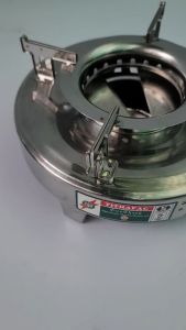 Bếp cồn Inox chân cao Tithafac cao cấp- Phúc Hưng Phát -chống rỉ sét dể mang theo di chuyển.