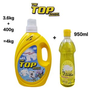 The Top Liquid Detergent 4kg and Liquid Dishwashing 950ml