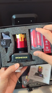 Terlaris // Senter Kepala Zoom Super Terang Aoki Ak-3655A PRO Iron Edge / Senter Led 90w / Senter Kepala 90Watt Super Terang / Senter Kepala Anti Air / HeadLamp 90 Watt Super Terang ~ Bro