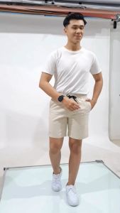 Volstice Celana Pendek Pria Boardshort Cream