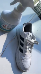 Clenest Shoe Cleaner Spray for White Shoes High Concentration Formula Safe Gentle Care