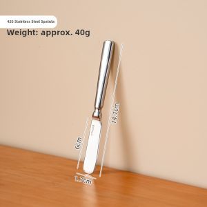 Onlycook Stainless Steel Butter Knife Jam Spreaders Toast Spreading Knife Cheese Western Dining Utensils Pure Color Everyday Gift