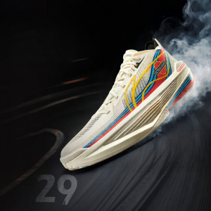 Li-Ning | Giày Bóng Rổ Chuyên Nghiệp Cắt Thấp Thoáng Khí Chống Sốc Dẻo Đai Mạnh