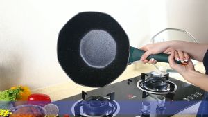 Chảo Đun Bếp Từ Siêu Chống DínhChất Liệu Thép Hợp Kim Cao CấpThiết Kế Sang TrọngĐáy 3 Lớp-Size 32cmSâu 10cm