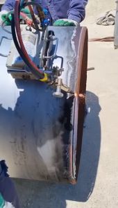 Magnetic Gas Cutter Pipe CG2-11 Mesin Las Potong Pipa Machine CG2 11 Stahlwerk