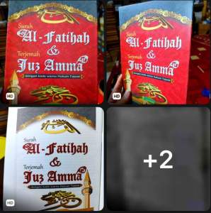 Surah AL - FATIHAH & TERJEMAH JUJ AMMA DENGAN KODE WARNA HUKUM TAJWID ARAB LATIN