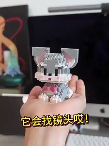 CONUSEA | Creative Mini Building Block Kids Toy DIY Assembly Dog Snake Panda Animal Puzzle Toys Model Micro Block Bricks Home Decor Gifts