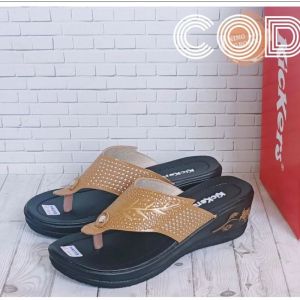 sandal wanita wedges kickers sandal pesta sandal kondangan sandal ibu kado ibu