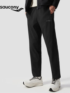 Saucony | Elastic Waistband Straight Fit Dress Pant