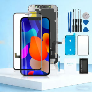 Replacement Screen Display OLED for iPhone 12 Mini 12mini LCD 5.4 Inch FHD Display Touch Screen with Repair Tool Kit