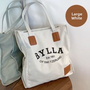 Casual Canvas Tote Bag Womens Underarm Large Capacity Lightweight Commuting Bag for Class Casual Canvas Bags Leisure Tote