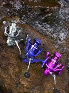 Sougayilang | Sougayilang Spinning Fishing Reel 1000-4000 5.2:1 Gear Ratio Ultralight Max Drag 8kg Power Fishing Reel For Freshwater Saltwater