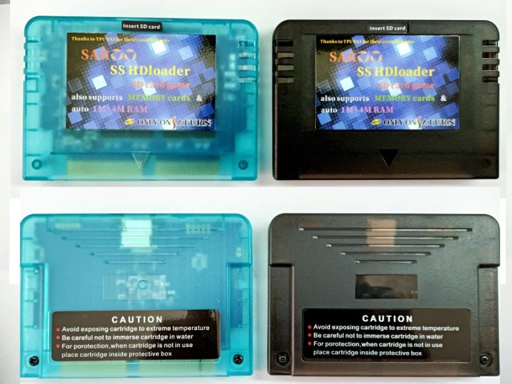 New SAROO SS HDloader Game Reader Cartridge Fast Reading Card Support SD TF Menory Cards Play Games Without CD for Sega Saturn
