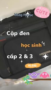 Cặp đen học sinh hiệu Kim Long KL032