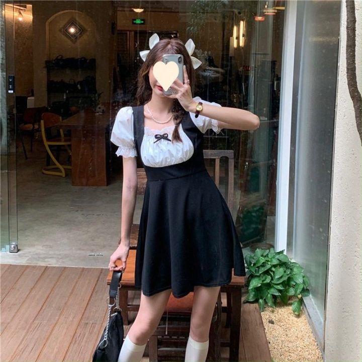 Long slim draped gauze skirt super fairy fairy pleated skirt main image 1