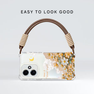 Sup&LV | Anti-Shock Protection Case for Honor 400 Transparent Soft Shell with斜挂绳