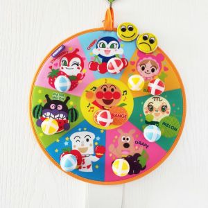 Bandai | Bộ Trò Chơi Phi Tiêu Trong Nhà Anpanman Với Bóng Dính Velcro Đồ Chơi Giải Trí Cho Cha Mẹ Và Con Cái Đạo Cụ Cosplay Đồ Chơi Vui Nhộn Cho Mọi Lứa Tuổi