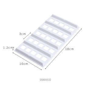 KOKUBO Kitchen Storage Rack Refrigerator Beverage Organizer Anti-Slip Beer Can Holder Plastic Cabinet Internal Shelf