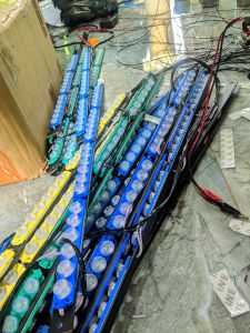 Lampu Lightbar Rotator Running 75cm 12/24 Volt - Hemat Energi