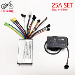 350W 500W E-Bike sine wave Controller 25A/30A with S810 LED Display SET 750W 1000W For Brushless motor Electric Bike E-scooter