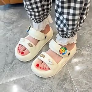 Psion งานจริงสวยมาก รองเท้าใส่บ้าน รองเท้ารัดส้น รองเท้าวินเทจ ทรงใหม่ดีไซน์สายคาด 2 เส้นแถมตัว ติดสุด น่ารัก ลายการตูน รุ่นใหม่ ล่าสุด ราคา ย่อม เยา พร้อม ส่งสั่ง