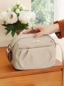 BYUELUN | Compact Womens Casual Commuter Crossbody Canvas Tote Multi-layer Lightweight For Sports and Outdoor Activities