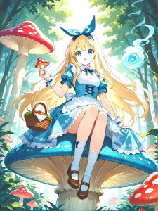 KAYOU | Colorful Cartoon Elf Cat Girl 5D DIY Full Square Round Diamond Painting Home Living Room Bedroom Bar Aesthetic Decoration
