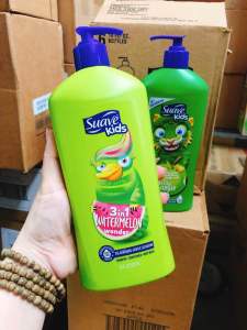 Sữa Tắm Gội Cho Bé Suave Kids 3 In 1 532ml Của Mỹ