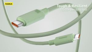 Cáp sạc nhanh Type-C to Type-C 100W Baseus Habitat Series (Fast Charging & Data Cable)